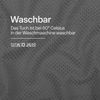 Premium Geschirrtuch 300g/m² - Microsensation - 60x40cm ( Anthrazit / 2er Pack ) Reinigungstücher Mikrofasertuch - super saugfähige Küchentücher Bild 3