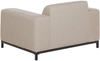 Sessel ROVIGO Stoff Beige Bild 5