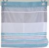 Kutti Raffrollo Jamaica, mit Hakenaufhängung, ohne Bohren, freihängend, halbtransparent, Polyester, gewebt, Streifen, mit Edelstahlhaken Bild 4