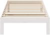 vidaXL Massivholzbett ohne Matratze Weiß 80x200 cm Kiefernholz 859215 Bild 5
