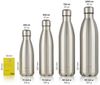 Blumtal Isolierflasche Thermoflasche Edelstahl - auslaufsiche Isolierflasche, BPA-frei, stundenlange Isolation von Warm & Kaltgetränken - rostbeständig Bild 3