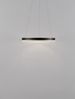 Nova Luce 9530225 ADRIA LED Pendelleuchte 40cm 3000K Schwarz Bild 2