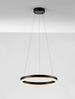 Nova Luce 9530225 ADRIA LED Pendelleuchte 40cm 3000K Schwarz Bild 4