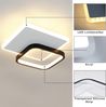 Nettlife LED Deckenleuchte Deckenlampe Schlafzimmerlampe 15W, LED fest integriert, Warmweiß, Schlafzimmer Wohnzimmer Esszimmer Küche Bild 3