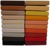 DUKAL Spannbettlaken Spannbettlaken aus hochwertigem DOPPEL-Jersey, 100% Baumwolle, Doppel-Jersey, Gummizug: rundum, (1 Stück), 90x200 - 100x200 cm, mit Spannumrandung, Made in Germany Bild 3