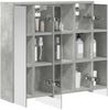 vidaXL Badezimmerspiegelschrank Beton Grau 63,5 x 16 x 62,5 cm 889154 Bild 3