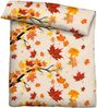 Traumhaft schlafen - Castell - Markenbettwäsche Polycotton Biber 0351122 HERBSTBLÄTTER, orange-rot, 1x 155x220 cm + 1x 80x80 cm Bild 2