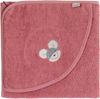 Sterntaler® Badetücher GOTS Kapuzenbadetuch 100 x 100 cm Mabel, 100 % Baumwolle (Bio) (1-St), Handtuch zum Baden - Nachhaltiges Badetuch 100x100 Maus Mabel aus Frottee, Rosa - Handtuch, Kuscheliges Kapuzenhandtuch - Handtuch Kinder mit appliziertem Sti... Bild 5