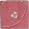 Sterntaler® Badetücher GOTS Kapuzenbadetuch 100 x 100 cm Mabel, 100 % Baumwolle (Bio) (1-St), Handtuch zum Baden - Nachhaltiges Badetuch 100x100 Maus Mabel aus Frottee, Rosa - Handtuch, Kuscheliges Kapuzenhandtuch - Handtuch Kinder mit appliziertem Sti... Bild 4