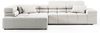 INOSIGN Ecksofa Ancona incl. Kopfteilverstellung, Zierkissen Breite 319cm, L-Form, wahlweise motorische Sitztiefenverstellung, auch in Cord + Easy Care Bild 3