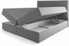 AX LIVING Boxbett Merea beiges Boxspringbett Bettkasten 160x200 cm Bild 3