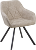 Esszimmerstuhl beige 2er Set MONEE Bild 4