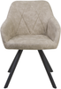 Esszimmerstuhl beige 2er Set MONEE Bild 5