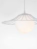 Nova Luce 9620127 FLY Pendelleuchte Weiss E27 Bild 2