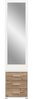 Garderobenkombination (B/H/T: 45x190x38 cm) in Nox Oak Nachbildung Bild 2