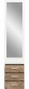 Garderobenkombination (B/H/T: 45x190x38 cm) in Nox Oak Nachbildung Bild 3