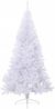 vidaXL Künstlicher Halb-Weihnachtsbaum mit Ständer Weiß 210 cm PVC 328420 Bild 3