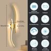 Lapalife Wandleuchte Kabellose Akku Dimmbar&Timing Wandlampe mit Fernbedienung, 2700K-6500K, Wiederaufladbar Wandleuchte für Wohnzimmer Schlafzimmer Bild 2