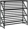 vidaXL Schuhregal Schwarz 90x30x85 cm Holzwerkstoff 833428 Bild 2