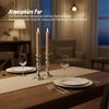 Relaxdays LED Stabkerzen 2er Set Bild 2