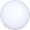 Home4Living Lampenschirm Kugelglas Ø 300mm Lampenglas Weiß matt E27, Dekorativ Bild 5