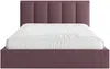 Vente-unique - KILACLO Bett Stoff Rot - B 213 cm x H 106 cm x L 170 cm Bild 5