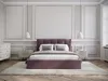Vente-unique - KILACLO Bett Stoff Rot - B 213 cm x H 106 cm x L 170 cm Bild 3