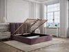 Vente-unique - KILACLO Bett Stoff Rot - B 213 cm x H 106 cm x L 170 cm Bild 2