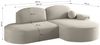Ecksofa Schlafsofa Sofa GIRONA Stoff Salvador Grafit Ottomane Rechts Bild 5
