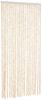 vidaXL Fliegenvorhang Beige und Weiß 90x200 cm Chenille 377341 Bild 2