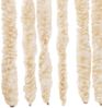 vidaXL Fliegenvorhang Beige und Weiß 90x200 cm Chenille 377341 Bild 5