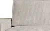 Vente-unique - AMELIA Sofa SamtStoff Beige - B 95 cm x H 85 cm x L 230 cm Bild 5