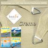 hanSe Marken Sonnensegel Sonnenschutz Schattensegel HDPE Quadrat 2x2m Creme Bild 4