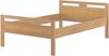 Erst-Holz Massivholzbett Seniorenbett Buche natur 120x200 Einzelbett Hohes Bett mit Matratze 60. 74-12 M Bild 5