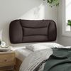vidaXL Kopfteil-Kissen Dunkelbraun 90 cm Stoff Bild 3