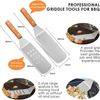 8-TLG Profi BBQ Grillbesteck Set Edelstahl Grillwender mit Tragetasche Camping Bild 2