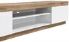 Vente-unique - RENIRI TV unit Holz, Platte BeigeWeiß - B 40 cm x H 45 cm x L 180 cm Bild 3