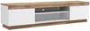 Vente-unique - RENIRI TV unit Holz, Platte BeigeWeiß - B 40 cm x H 45 cm x L 180 cm Bild 2