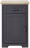 Schuhschrank >Jasmin< in Graphit - 65x102x41cm (BxHxT) Bild 4