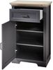 Schuhschrank >Jasmin< in Graphit - 65x102x41cm (BxHxT) Bild 3