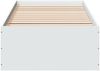 vidaXL Bettgestell Weiß 100x200 cm Holzwerkstoff 3281049 Bild 4
