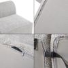 Sofa-Modul Hurvas Mittelelement Bouclé Grau [en. casa] Bild 5