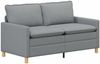 vidaXL Sofa Hellgrau 156 x 81 x 87,5 cm Stoff 42028831 Bild 2