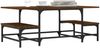 vidaXL Couchtisch Braun Eichen-Optik 100x50,5x40 cm Holzwerkstoff 835378 Bild 3