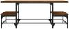 vidaXL Couchtisch Braun Eichen-Optik 100x50,5x40 cm Holzwerkstoff 835378 Bild 4