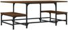 vidaXL Couchtisch Braun Eichen-Optik 100x50,5x40 cm Holzwerkstoff 835378 Bild 2
