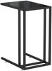 Computer-Beistelltisch Schwarz 50 x 35 x 65 cm Hartglas [331650] Bild 2