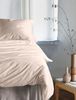 Irisette Mako-Satin uni Bettwäsche Set uni Paris 8000 beige 155x220 cm + 1 x Kissenbezug 80x80 cm Bild 5