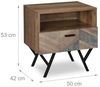 Nachttisch im Industrial Style Bild 4