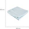 roba 2er Set Puck- und Stilltuch 'Lil Planet' - 120 x 120 cm - GOTS zertifiziert - Hellblau Bild 5